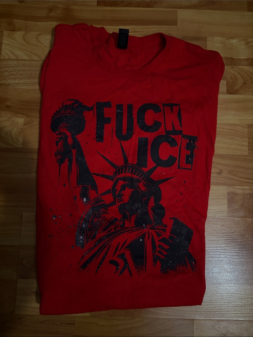 F*ck Ice Statue of Liberty Tee
